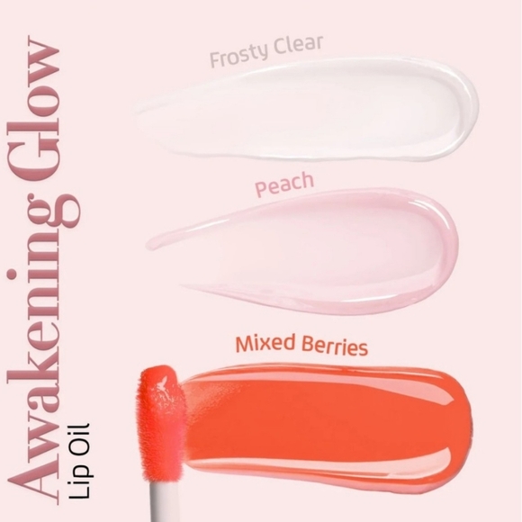 La Prédire Paris Awakening Glow Lip Oil Prestige Nourishing Frosty Clear Gloss - Picture 3 of 4